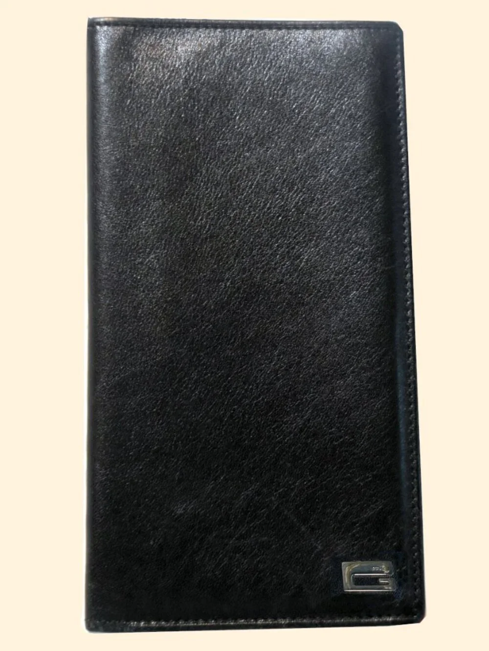 Vintage Gucci Tom Ford Era Smooth Leather Long Wallet Black Italy - Picture 3 of 8